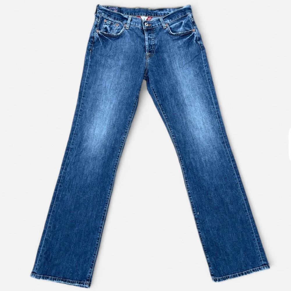 Lucky Brand Vintage Y2K Straight Leg Mid Rise Jeans